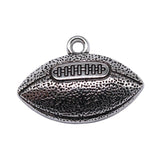 10pcs Football Charms Antique Silver Pendant DIY Jewelry Making Findings