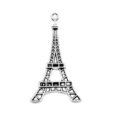 10pcs Eiffel Tower Charms Antique Silver/Bronze DIY Jewelry Making Findings