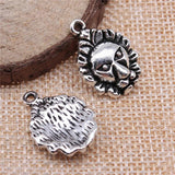 10pcs 24x16mm Lion Charms Jewelry Making Antique Silver Bronze Plated