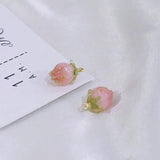 10pcs 3D Flower Epoxy Charms DIY Jewelry Making