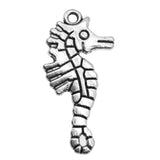 10pcs Double Sided Hippocampal Charms Antique Silver/Bronze for DIY Jewelry