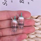 10pcs Frappuccino Cup Resin Charms for DIY Jewelry Making