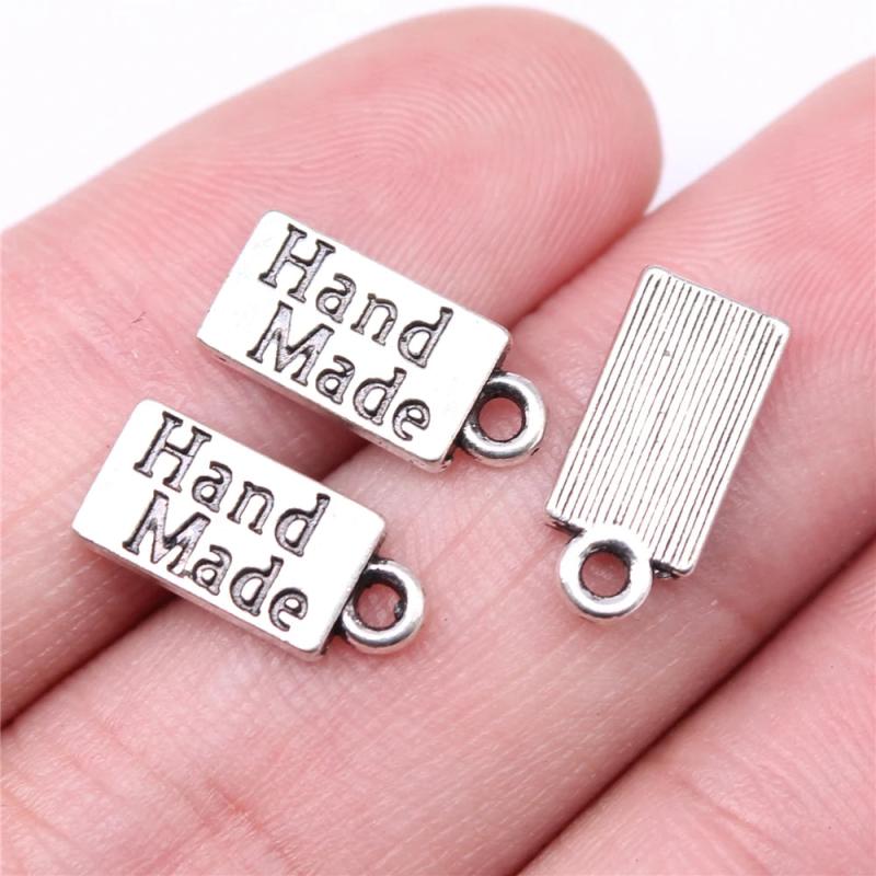 40pcs Hand Charms for Jewelry Making DIY Silver Alloy Charms Pendant