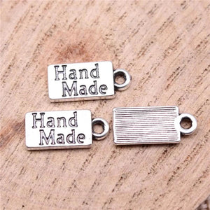 40pcs Hand Charms for Jewelry Making DIY Silver Alloy Charms Pendant