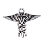 20pcs Medical Symbol Charms 25x20mm - DIY Jewelry Findings