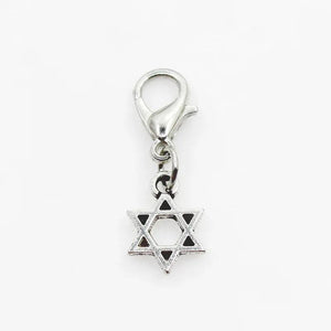 20pcs Star Dangle Charms Lobster Clasp DIY Bracelet Necklace Pendant