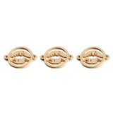 5PCS Stainless Steel Lips Mouth Pendants for Jewelry DIY Making