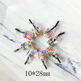 10pcs Candy Drink Bottle Resin Charms 3D Glass Beverage Bottle Pendants