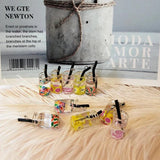 10pcs Candy Drink Bottle Resin Charms 3D Glass Beverage Bottle Pendants