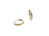 10pcs Round Earring Hoops, Minimalist Cartilage Earrings, 13.2x12.8mm