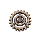 20pcs 17mm Steampunk Gear Charm Pendants for Jewelry Making