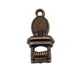 20pcs 20x9mm Dresser Charms DIY Jewelry Findings Antique Silver Plated Bronze