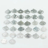 10pcs/Lot Cowboy Star Enamel Dangle Charms DIY Necklace Pendant Bracelets