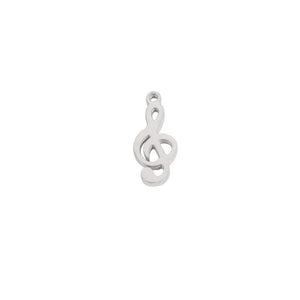 5pcs Stainless Steel Plane Cutting Charms Pendants DIY Earring Bracelet