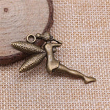 10pcs Angel Charms Antique Bronze Plated Jewelry Findings