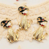 10pcs Bat Charms DIY Necklace Making Accessories