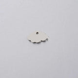 5Pcs Stainless Steel Cloud Charms For DIY Jewelry Making