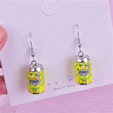 10pcs 3D Colorful Alcohol Resin Charms for DIY Earring Making
