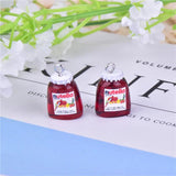 10pcs Peanut Butter 3D Resin Charms for DIY Earring Keychain