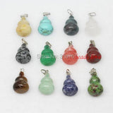 12pcs Natural Stone Charms Finding Pendants Mix Style (w02538) Aa