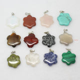 12pcs Natural Stone Charms Finding Pendants Mix Style (w02538) Aa
