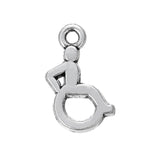 Medical Wheelchair Charm DIY Pendant 30pcs