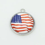 10pcs Football Baseball Dangle Charms for DIY Bracelet Jewelry