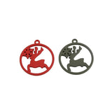 5pcs Christmas Charm Reindeer Snowflakes Santa Letters Charms DIY Jewelry Making