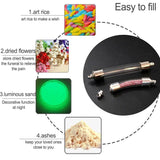 Glass Vial Pendant Screw Cap Tube DIY Jewelry Making