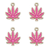 10pcs Maple Leaves Charms for DIY Necklace Jewelry Making