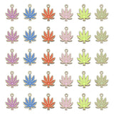 10pcs Maple Leaves Charms for DIY Necklace Jewelry Making