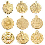 3Pcs/Set Sun Flower Bee Charm Pendants DIY Necklace Jewelry Making