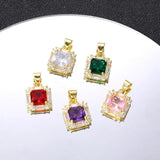 3Pcs CZ Heart Drop Star Charms for DIY Jewelry Making