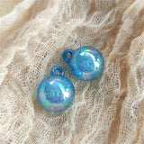 30Pcs Transparent Bubble Ball Acrylic Charms DIY Jewelry Making Pendant