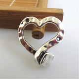 10pcs Heart Shaped Charm Pandant for Jewelry Making DIY