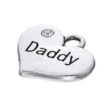 Princess Charms Rhinestone Heart DIY Jewelry Making