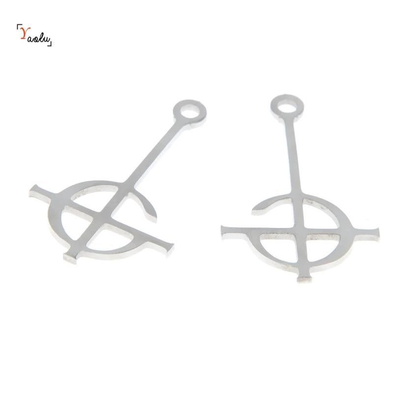 5pcs Grucifix Ghost Symbol Nameless Ghoul Charm Pendant