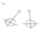 5pcs Grucifix Ghost Symbol Nameless Ghoul Charm Pendant