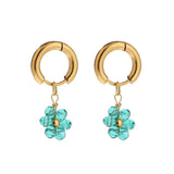 20pcs Stainless Steel Crystal Beads Charms for Jewelry Making