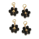 20pcs Stainless Steel Crystal Beads Charms for Jewelry Making