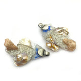 Natural Pearl Semi-precious Stones Pendant for DIY Necklace