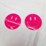 10pcs 55mm DIY Smile Face Beads, Small Pendant for Key Chain Jewelry Making