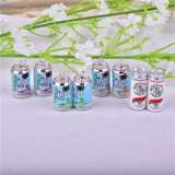 10pcs Soda Cans Alcohol Charms DIY Jewelry Making Bulk
