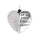 MYLONGINGCHARM Urn Pendant Cremation Ashes Memorial Keepsake