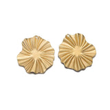 10pcs Raw Brass Leaf Charms for Statement Drop Earrings