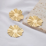 10pcs Raw Brass Leaf Charms for Statement Drop Earrings
