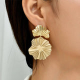 10pcs Raw Brass Leaf Charms for Statement Drop Earrings