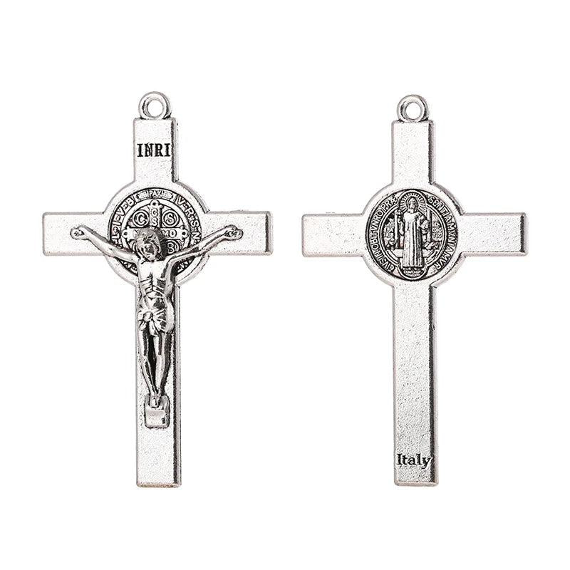 Cross Charms Catholic Christian Zinc Alloy Pendants For Necklaces