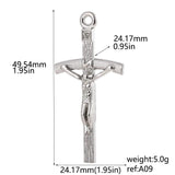 Cross Charms Catholic Christian Zinc Alloy Pendants For Necklaces