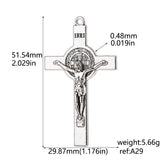 Cross Charms Catholic Christian Zinc Alloy Pendants For Necklaces
